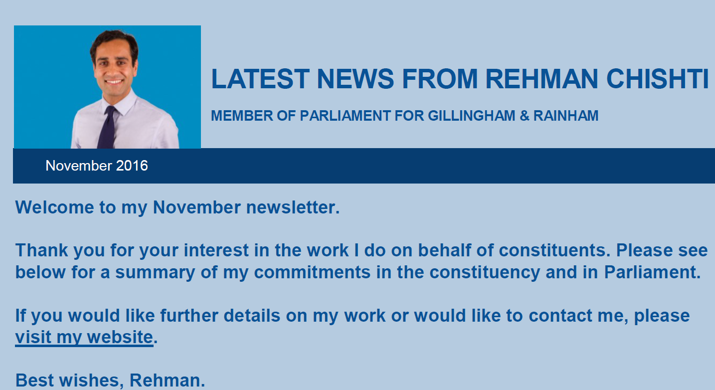 November Newsletter