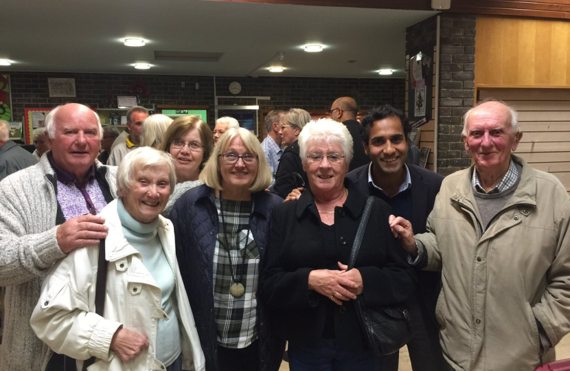 Residents' meeting in Wigmore
