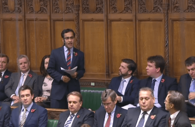 Addressing the Prime Minister