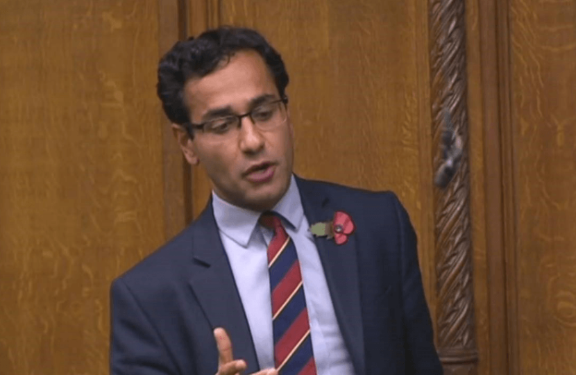 Addressing the chamber