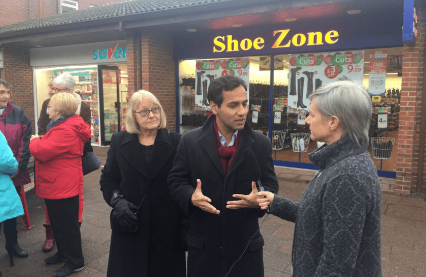 Rehman recording the message for the Nativity Play