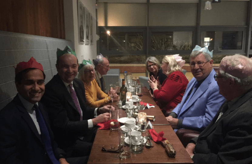 Rehman and James Duddridge MP