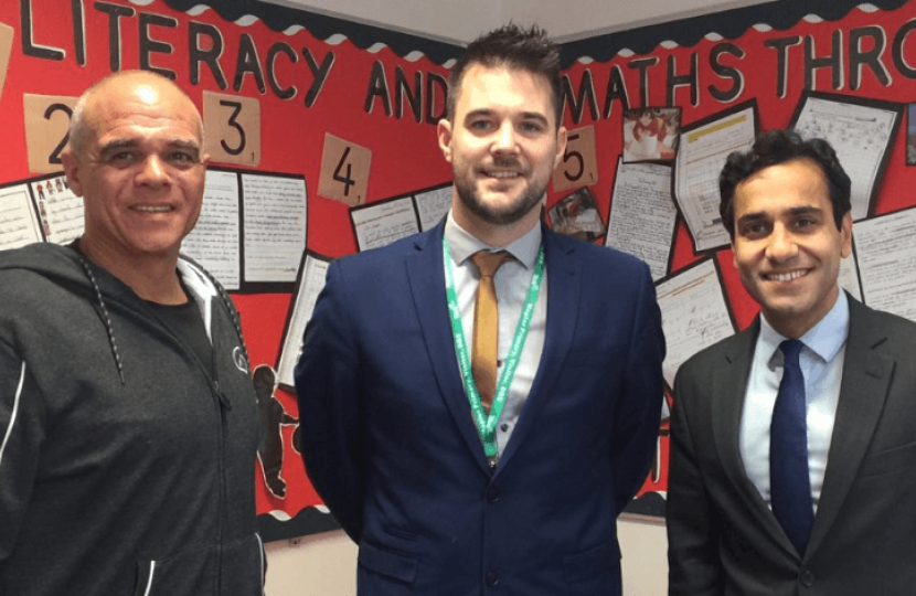 Rehman at Napier School