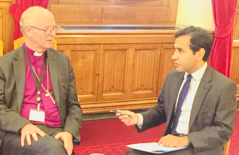 Bishop James and Rehman