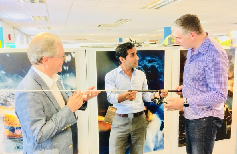 Rehman visits Dovetail Games