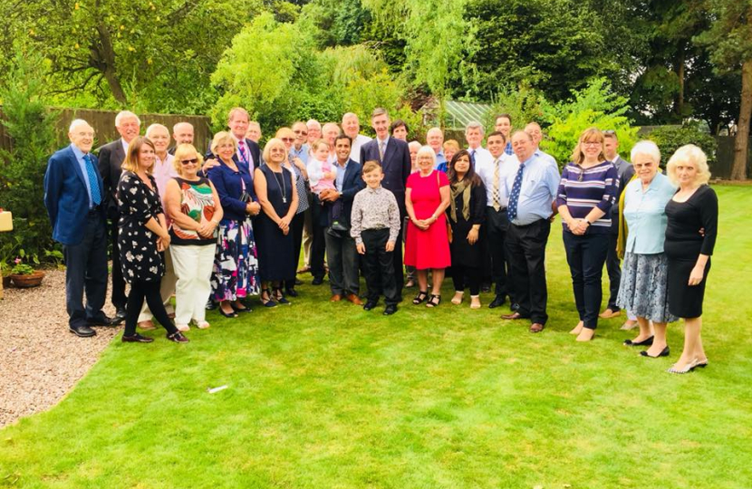 Rehman welcomes Jacob Rees-Mogg to the constituency