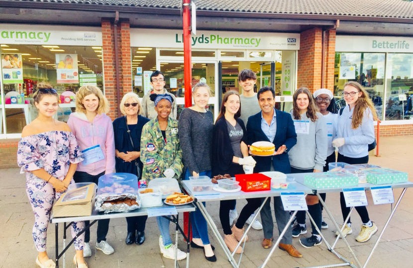 Rehman meets with National Citizen Service volunteers