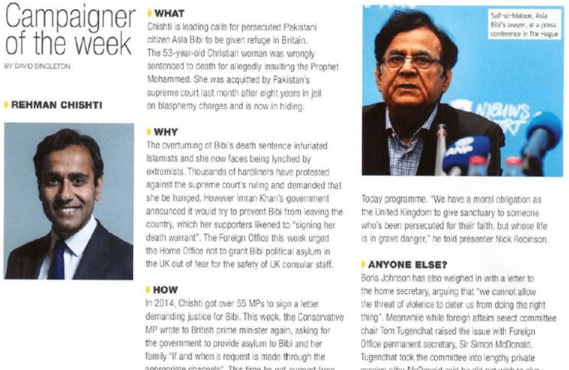 Campaigner of the Week