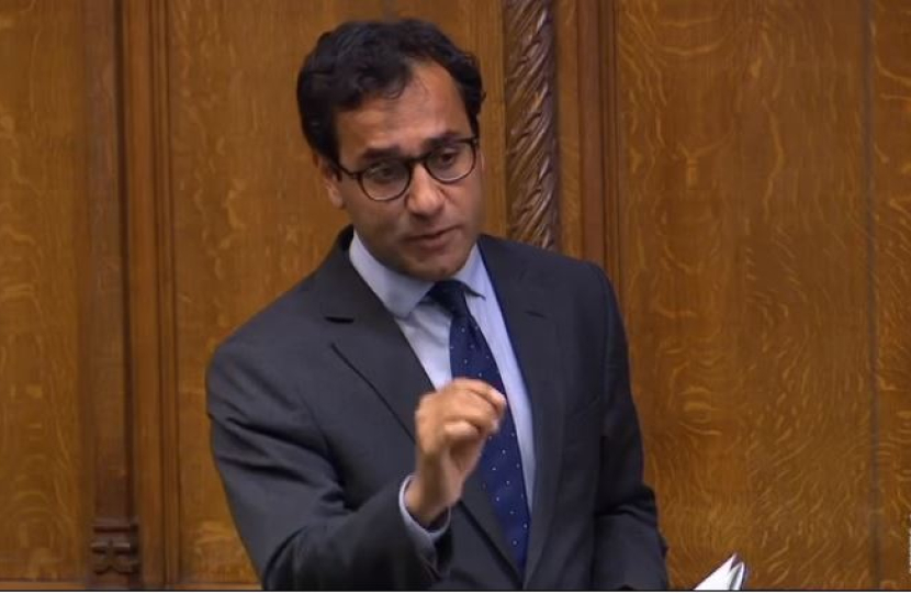 Rehman speaking in Parliament