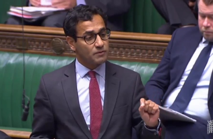 Rehman speaking in Parliament