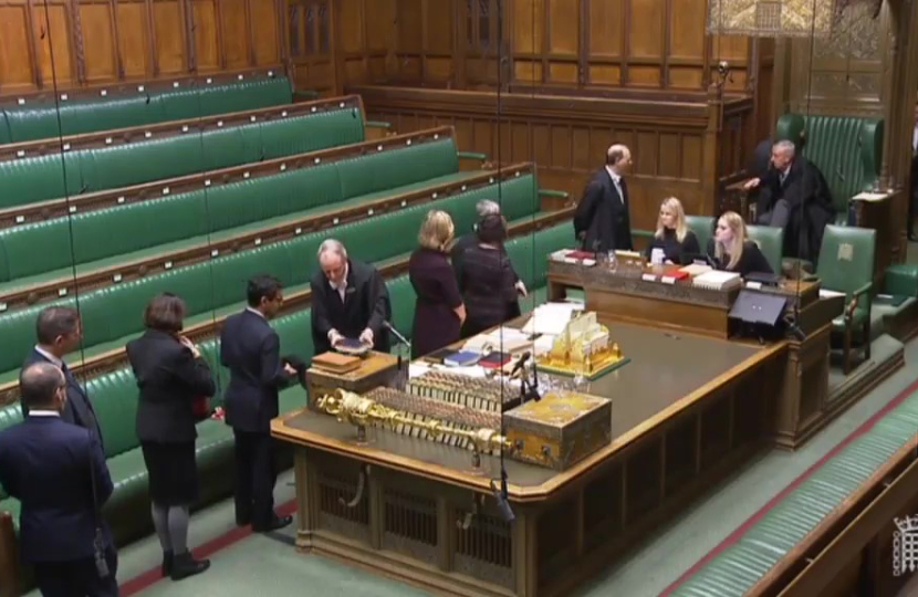 Rehman swearing Oath in the Commons