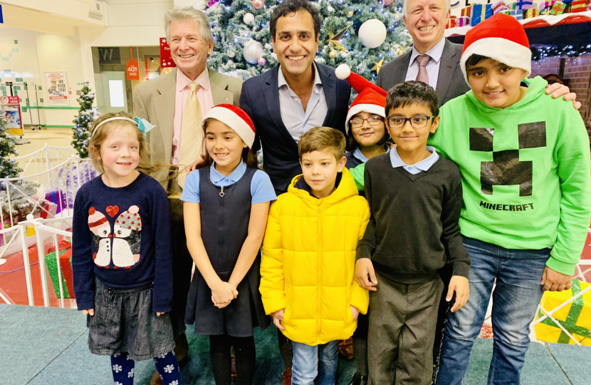 Rehman at Hempstead Valley Christmas Carol Concert