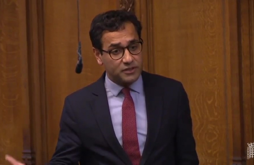 Rehman speaking in Parliament