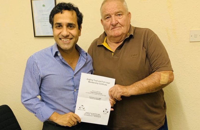 Rehman with Ray