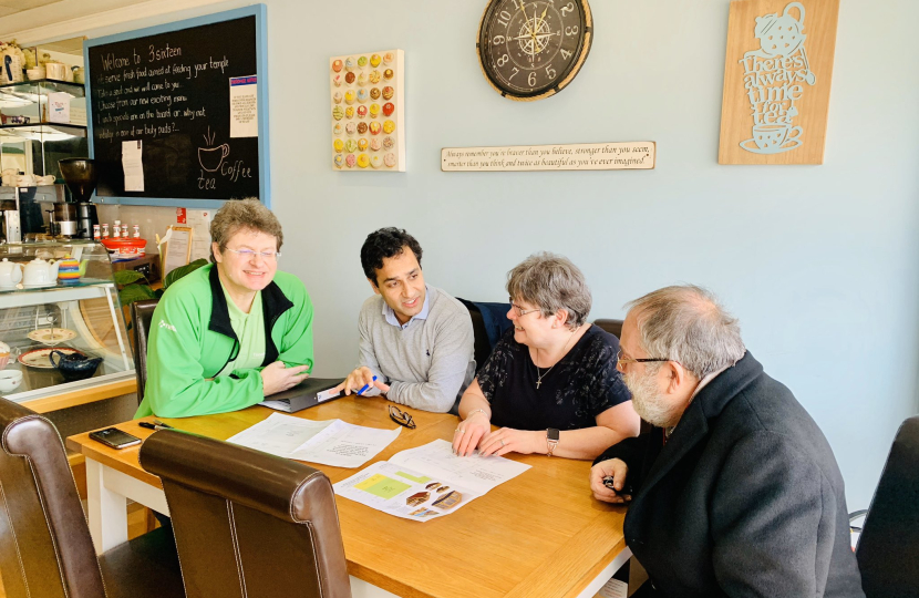 Rehman with Parkwood Christian Fellowship Deacon