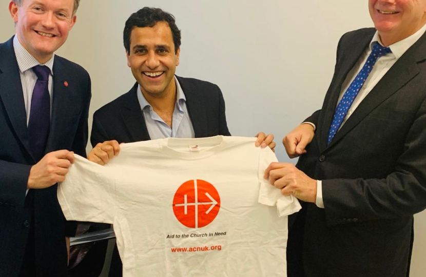 Rehman with Aid to the Church in Need 