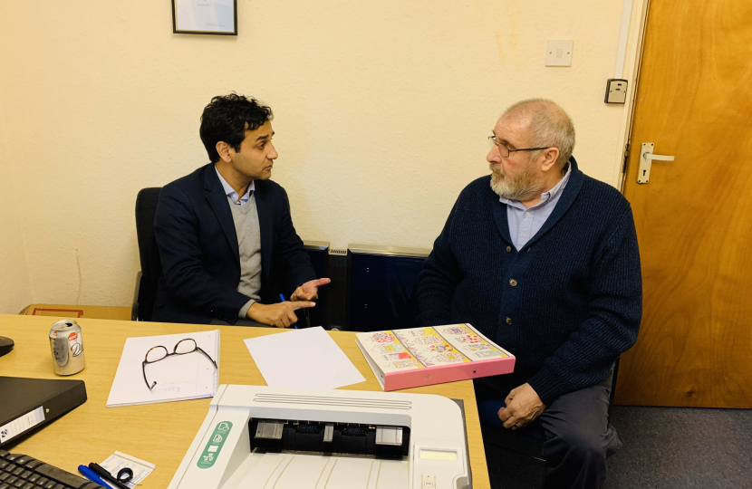 Rehman with constituent