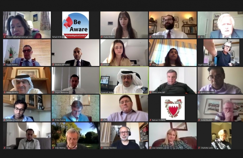 Screenshot of meeting
