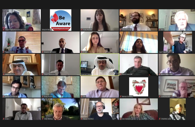 Screenshot of meeting