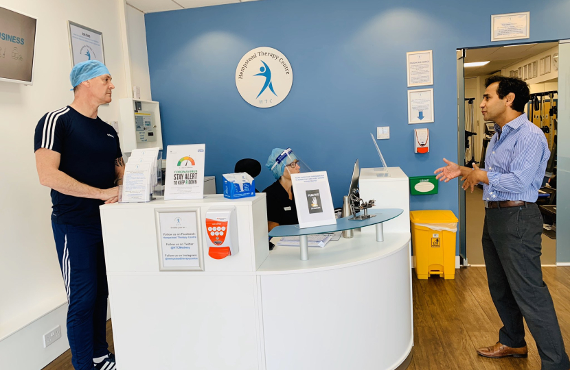 Rehman at Hempstead Therapy Centre