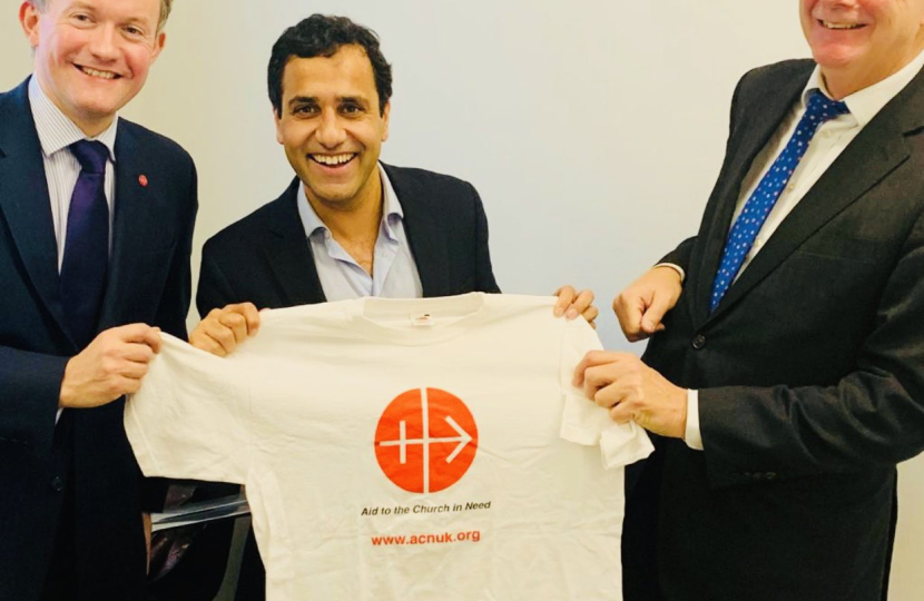 Rehman with Aid to the Church in Need 