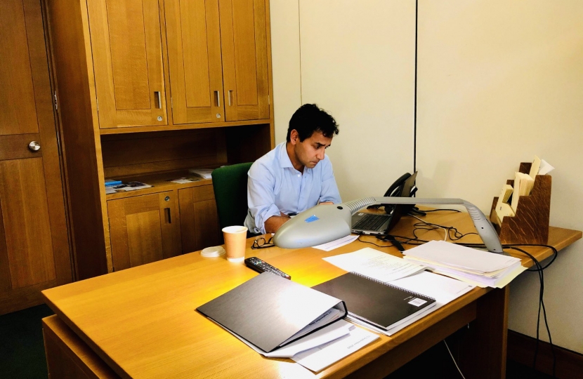 Rehman speaking with Missing People