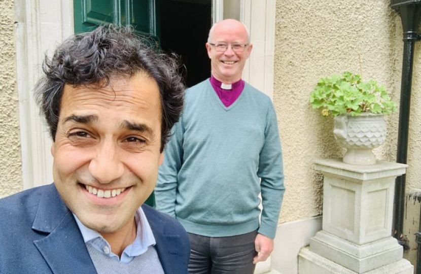 Picture of Rehman and the Bishop