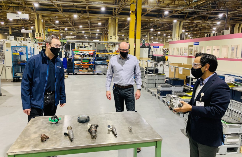 Picture of Rehman at BorgWarner