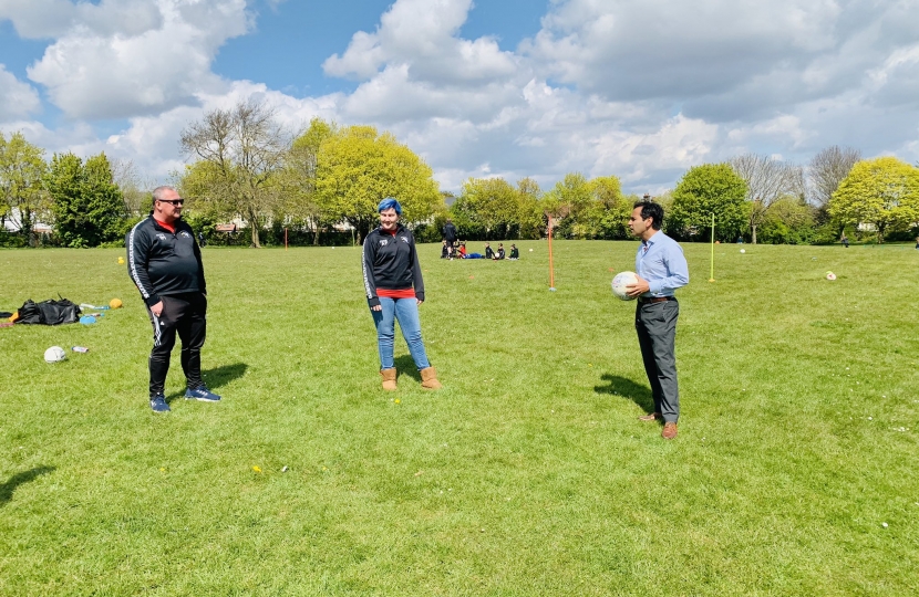 Picture of Rehman at Rainham Eagles FC