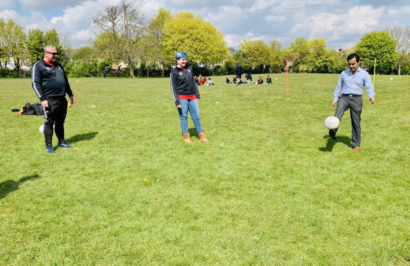 Picture of Rehman at Rainham Eagles FC