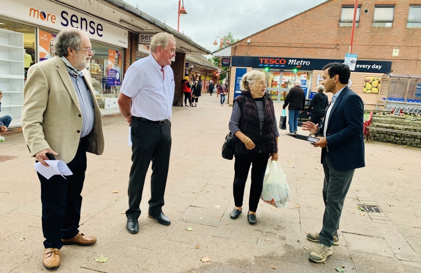 Rehman with constituents