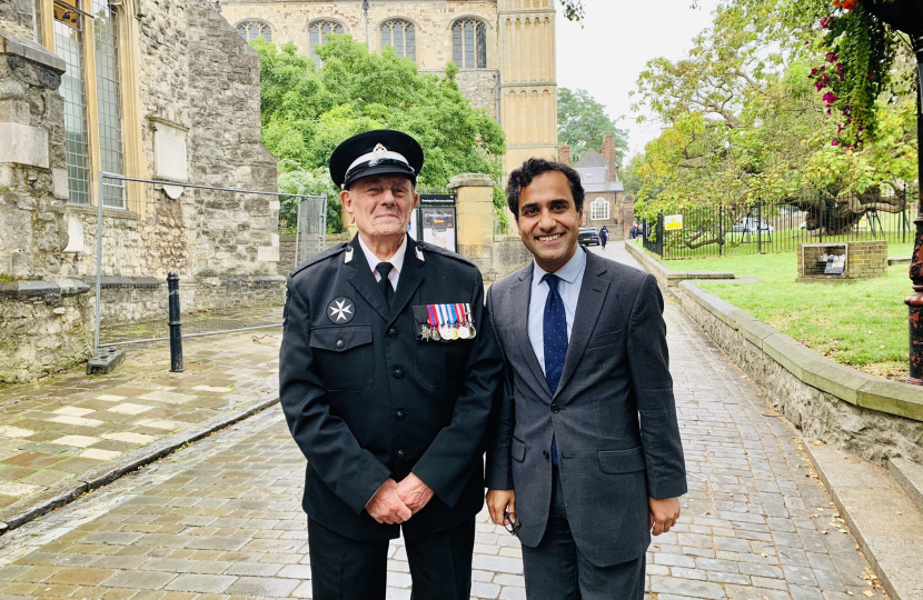 Rehman at the Service