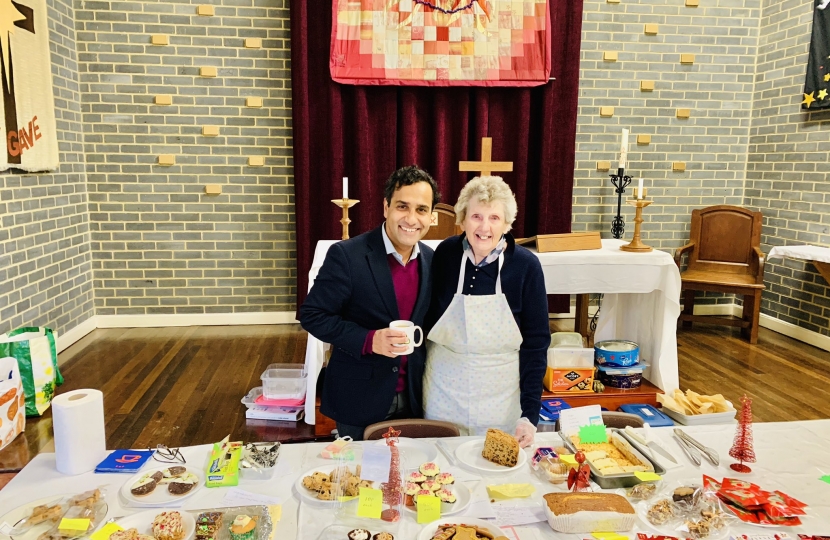 Rehman at Holy Trinity Church Twydall