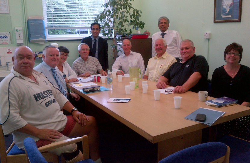 Rehman visits Medway's Disablement Services Centre 