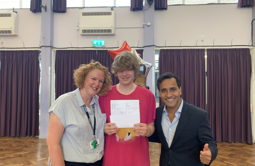 Rehman with Oscar and Mrs Horstrup