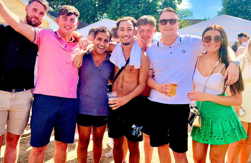 Rehman at the festival