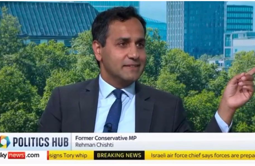 Rehman on Sky News