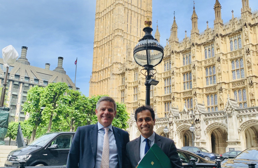 Rehman with the Trade Commissioner