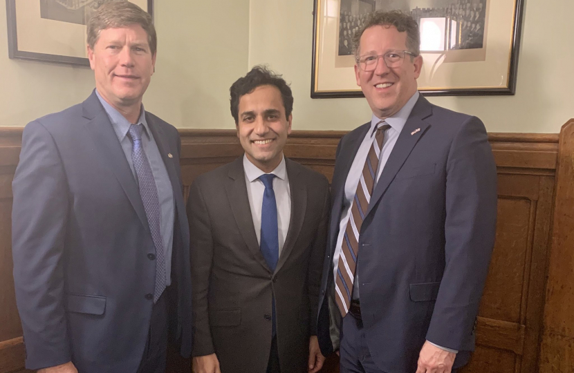 Rehman with Rep. Ron Kind & Rep. Adrian Smith