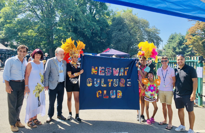 Rehman at the carnival