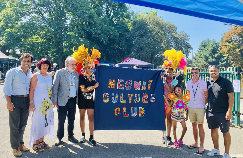 Rehman at the carnival