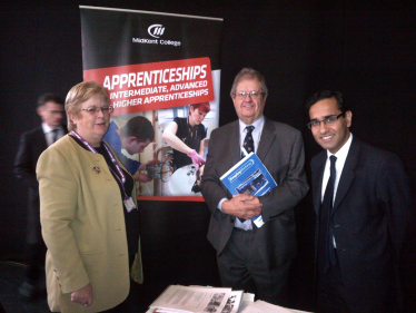 Rehman attends Medway Jobs Fair
