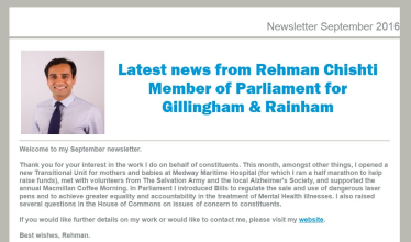 September newsletter