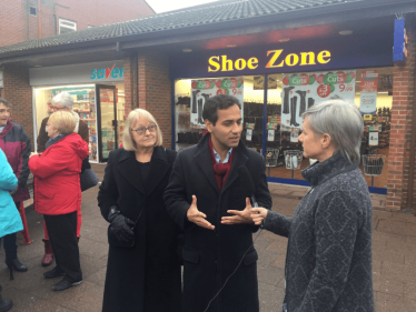 Rehman recording the message for the Nativity Play