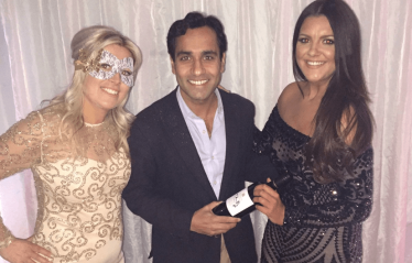 Rehman at the ball