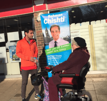 Rehman at the street surgery