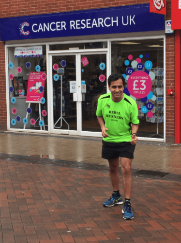 The Cancer Research UK Gillingham shop visit