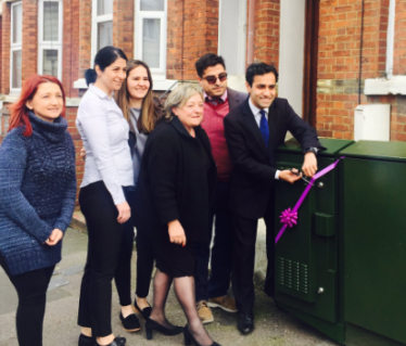 At the Broadband Launch