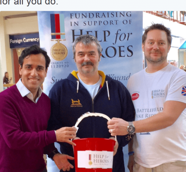 Help for Heroes - David & Stewart with Rehman