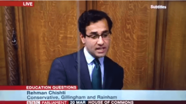 Rehman in the chamber